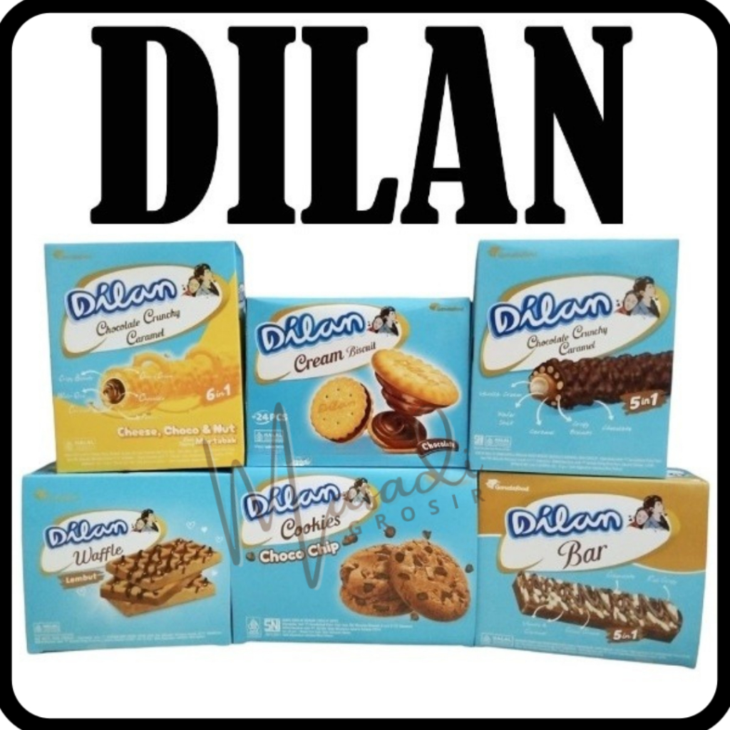 

Dilan Chocolate Crunchy Caramel Wafer Stick Krim Vanila Dilan Chocolate Bar Dilan Chocolate Waffle Dilan Cookies