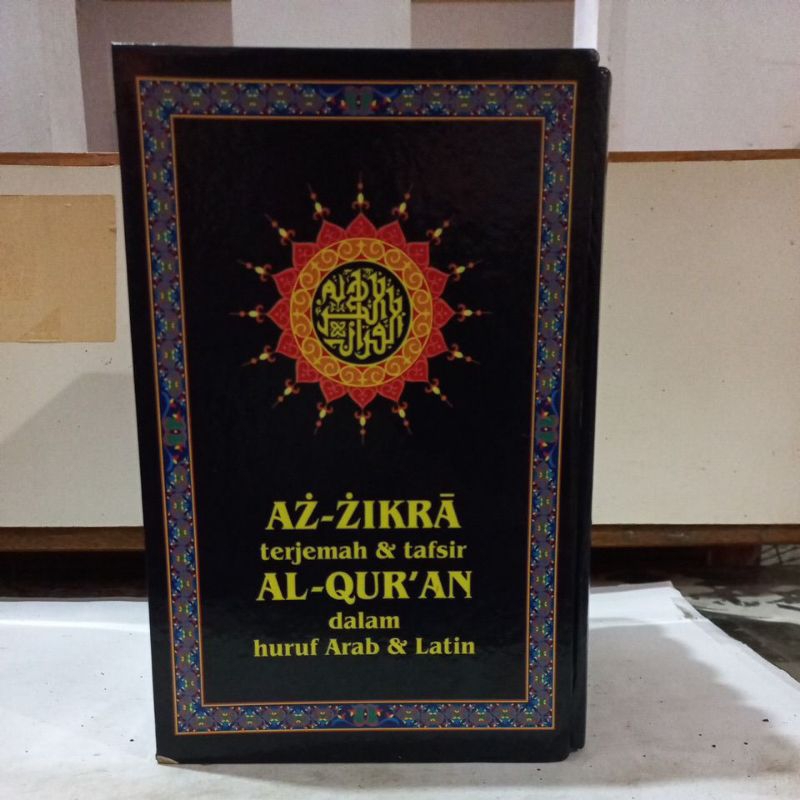 Buku Agama Islam - Az-Zikra Terjemah & Tafsir Al-Qur'an dalam Huruf Arab & Latin