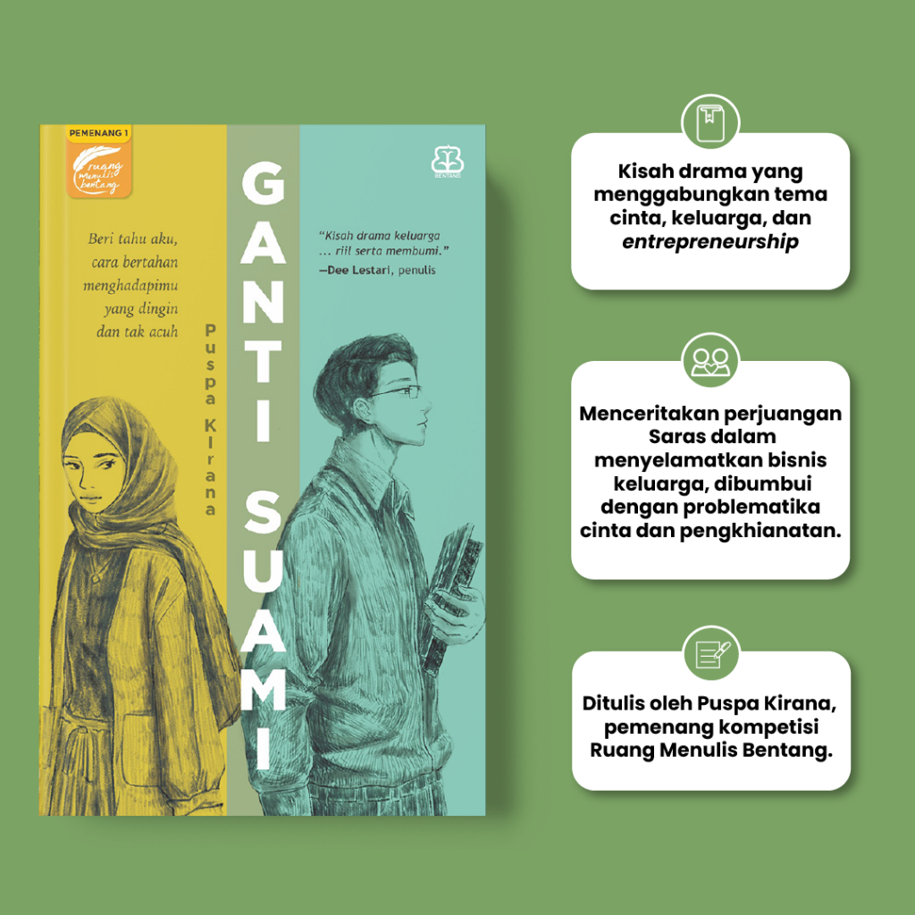 [Mizan] Ganti Suami - Puspa Kirana | Novel