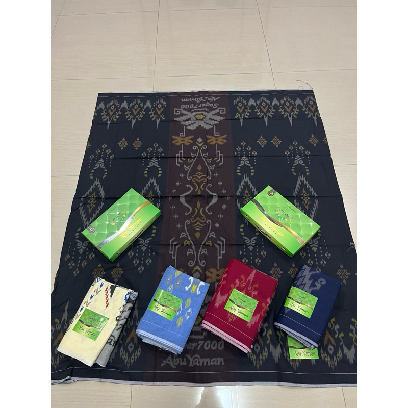 SARUNG ABU YAMAN TR ( MOTIF KEMBANG )