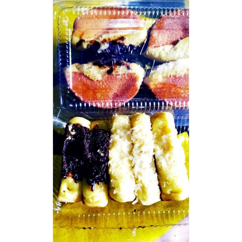 

Kue pancong manis rasa coklat & keju