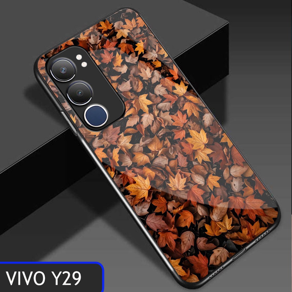 Softcase Glass Kaca Vivo Y29 - Casing Hp Vivo Y29 - Case Hp Vivo Y29 - Softcase Vivo Y29 Casing Hp -