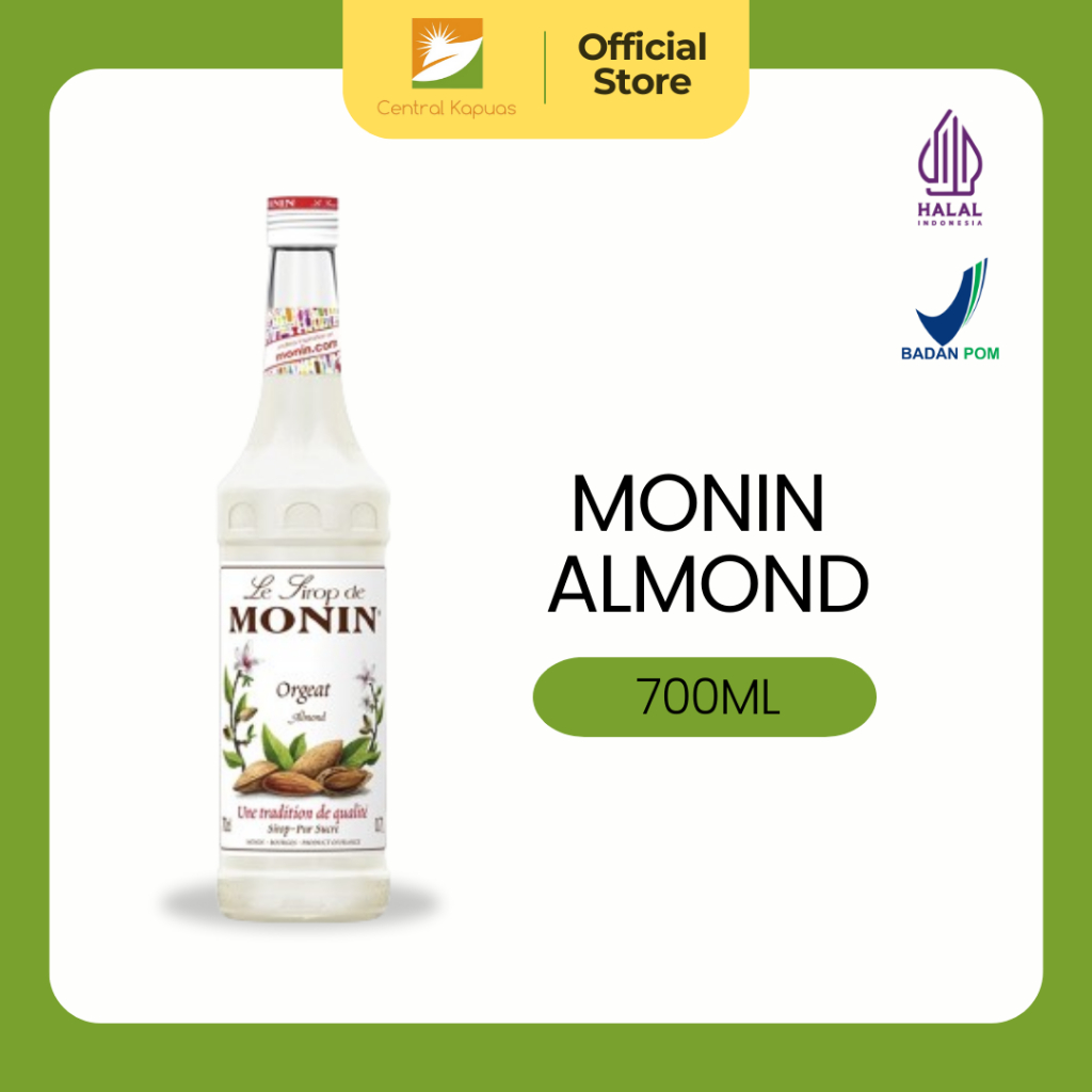 

MONIN Premium Syrup Almond