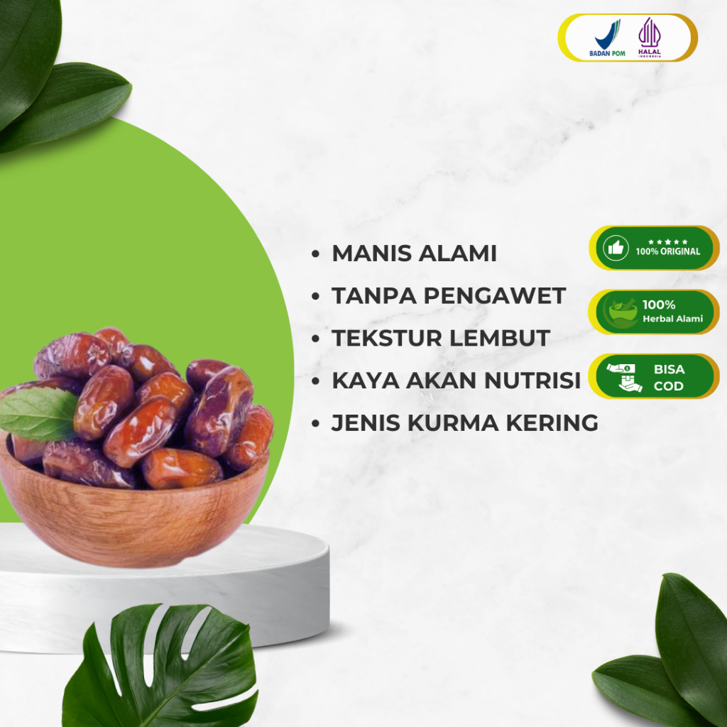 

Kurma Khalas Badiyah Kurma Khalas Saad Oleh-oleh Haji Umroh