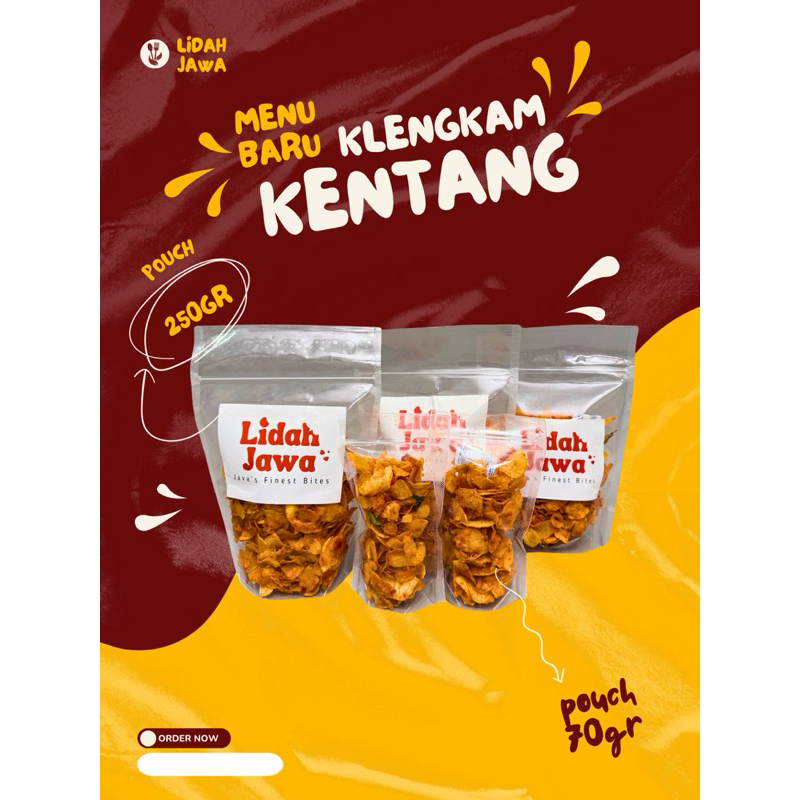 

Klengkam Keripik Kentang Pedas Manis