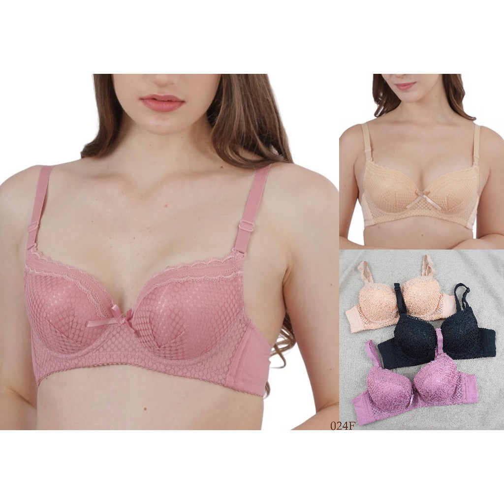 PROMO!! Bra Wanita Kawat Busa Tebal FELANCY Full Cup Kecil 32A 34A 36A Underwire Beha Pakaian Dalam