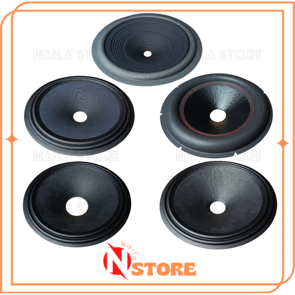 Daun Kertas Speaker 12Inchi Woofer Daun Kertas Spiker 12 In Subwoofer Kertas Speker 12Inch Daun Kert