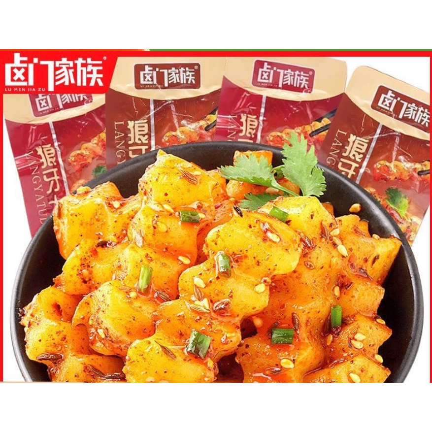 

Langya potato strips/cemilan instant/kentang/糖醋麻辣 狼牙土豆