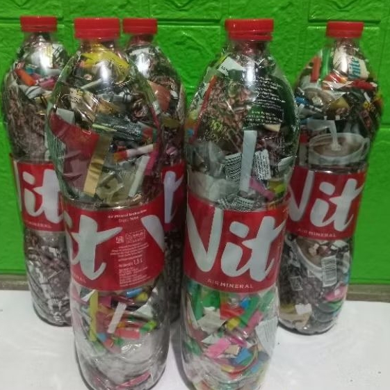 Ecobrik prakarya ECOBRIK ukuran 1500ml