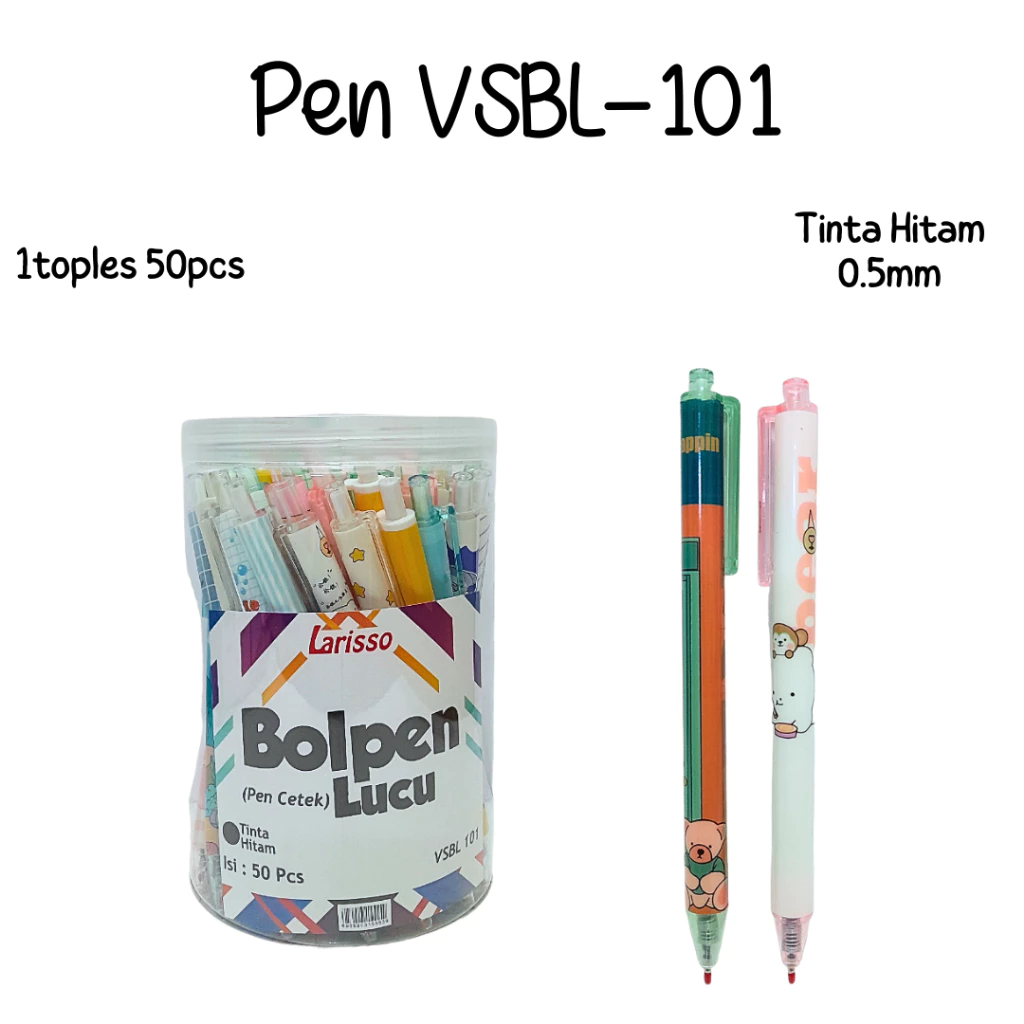 

Pulpen Cetek Larisso VSBL-101 / Pen / Pena / Bolpoin