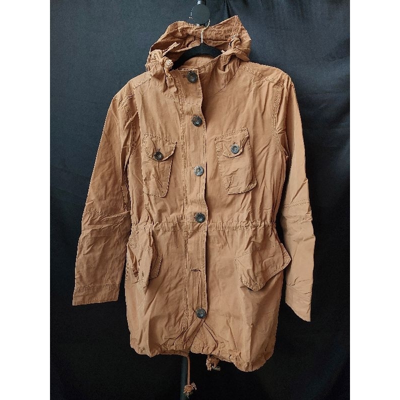 151 D Pulse Jaket Hoodie Waterproof Coklat