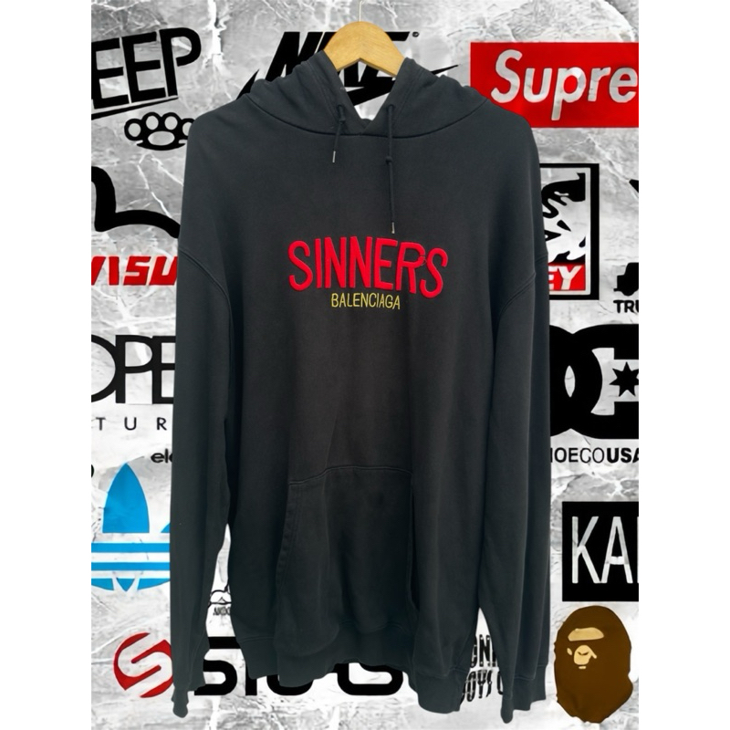 Hoodie SINNERS BALENCIAGA Vintage