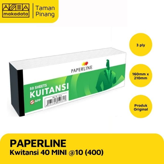 

PAPERLINE KUITANSI / KWITANSI MINI (1 PCS)