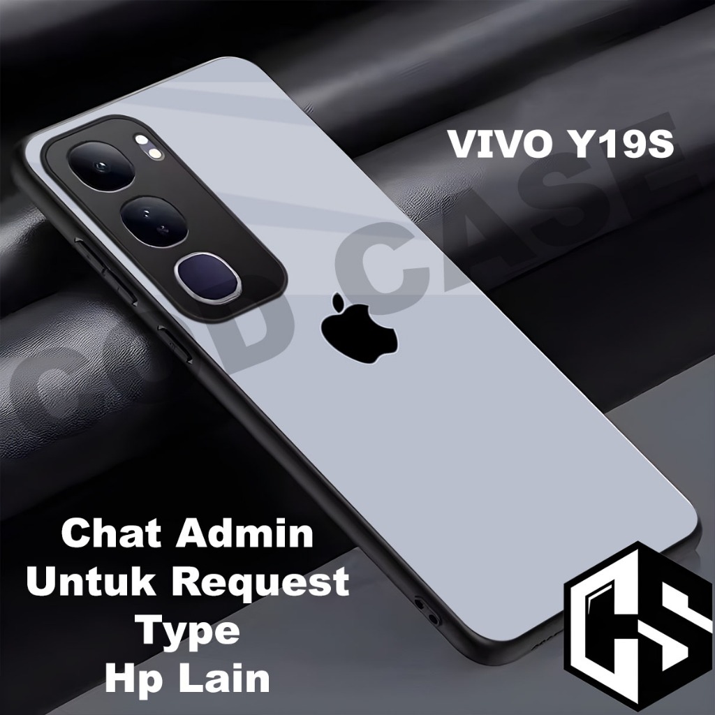 (COD 85) Softcase glossy kilau untuk type Hp VIVO Y19S 4G / Motif Cocok untuk cowok dan cewek/case v