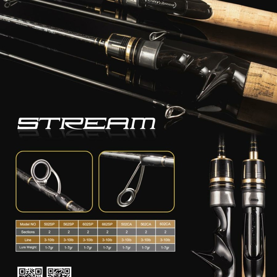 JORAN UL CARBON KYOTO STREAM SPINNING DAN CASTING 502UL (150cm)/ 562UL (165cm) // 602UL (180cm) 3-10