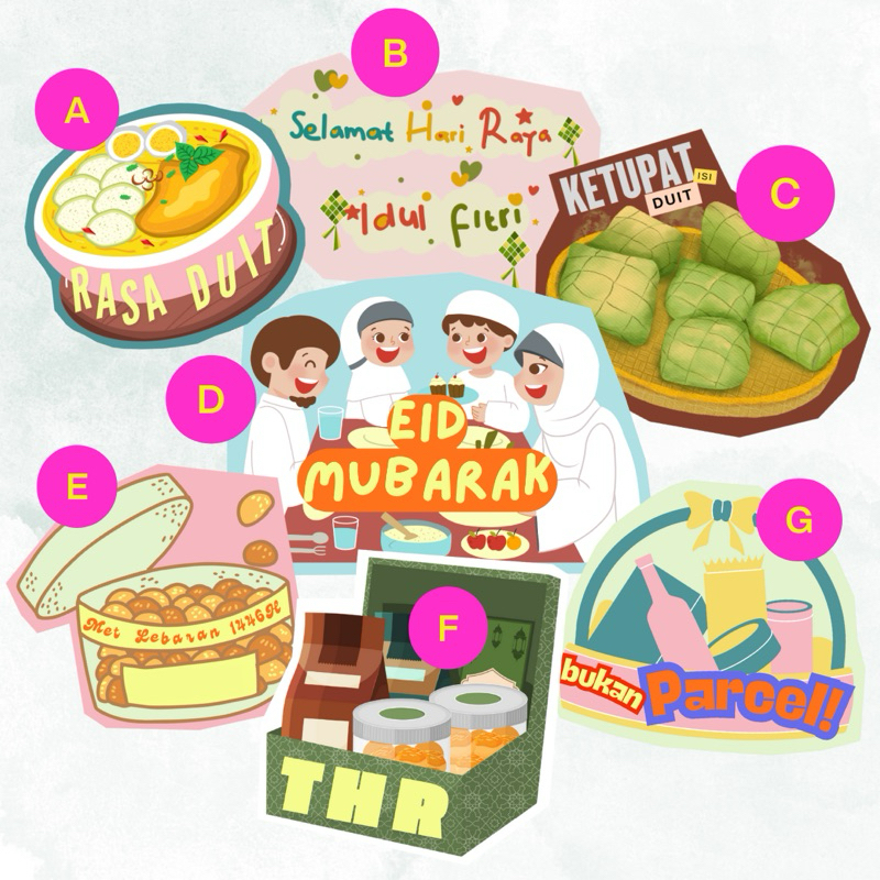 

Amplop Lebaran Lucu Unik - 5pcs