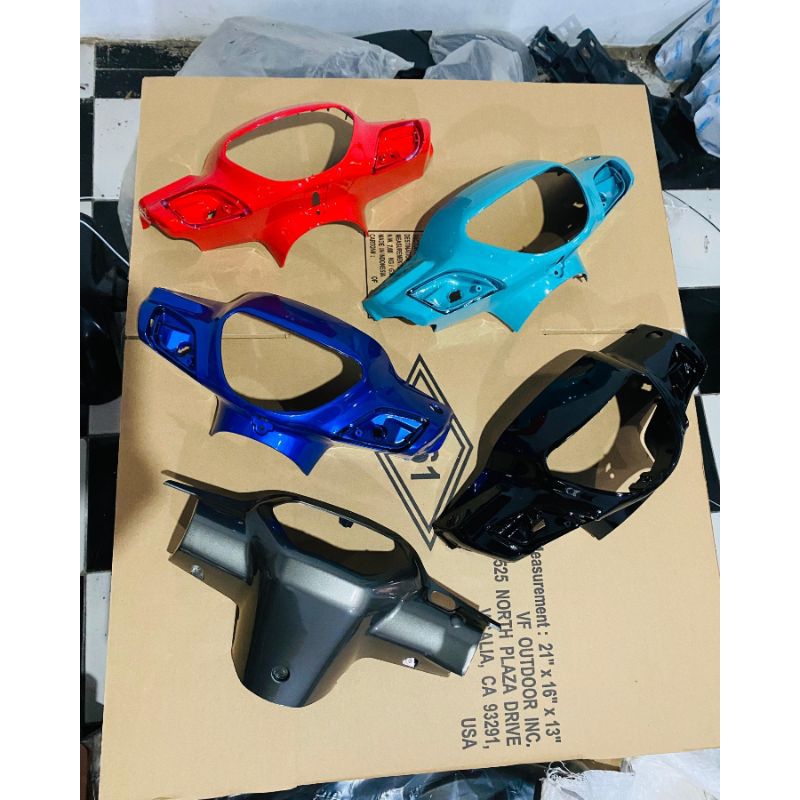 Batok depan shogun 110 totok depan shogun 110 merah biru silver hitam