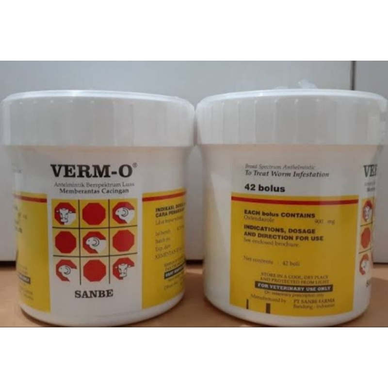 Verm o bolus obat sapi kambing kerbau cacingan terbukti