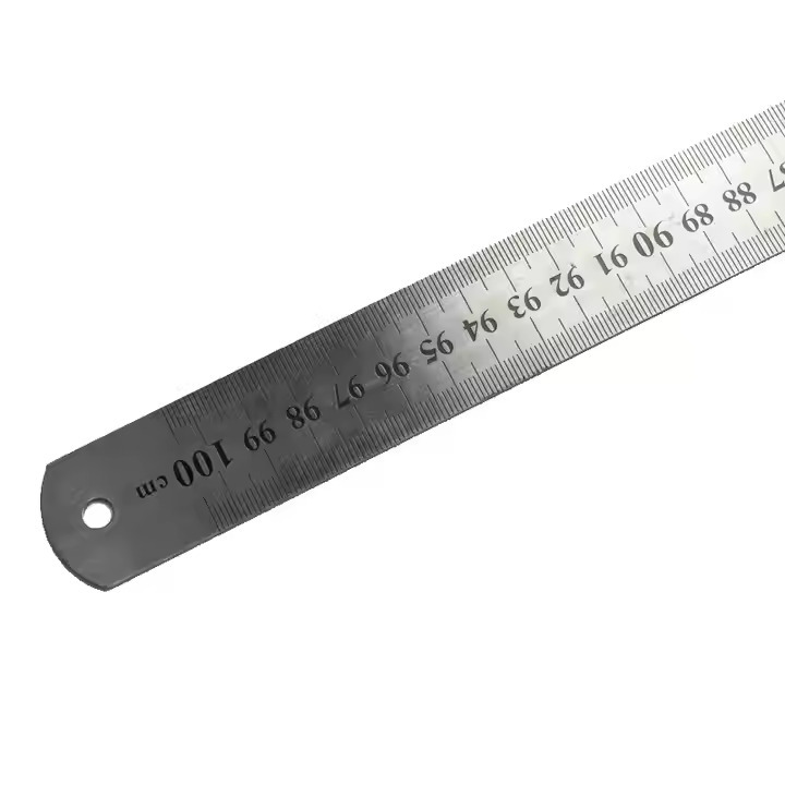 

penggaris besi / garisan besi / Penggaris Stainless 100 cm