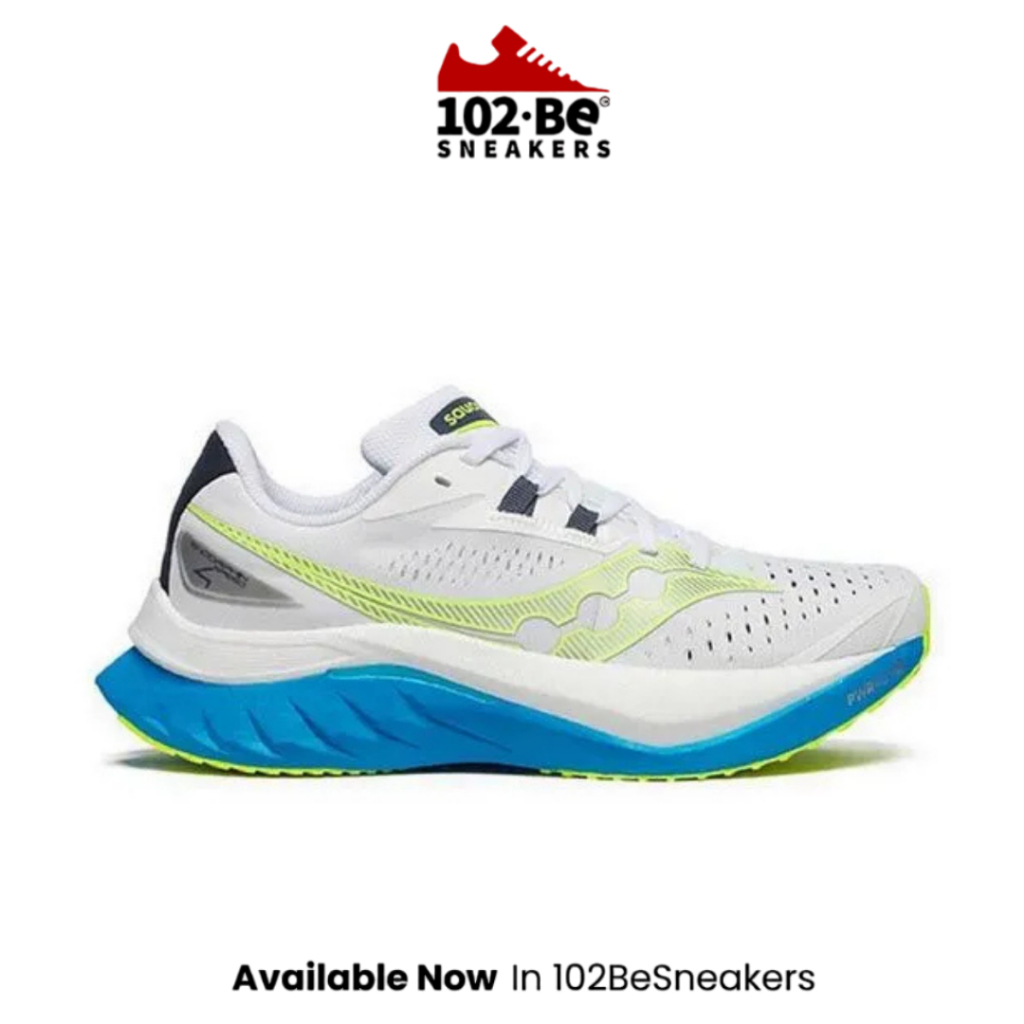 Sepatu Running Saucony Endorphin Speed 4 Women's Running - White/Viziblue Original