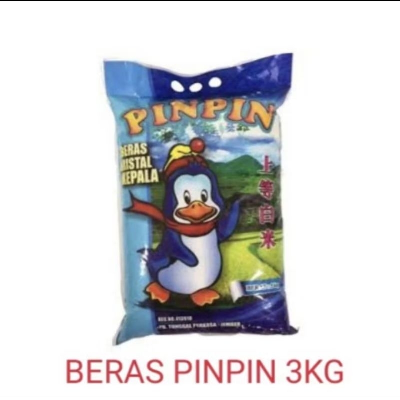 

beras pin pin 3kg ( isi 8pc )