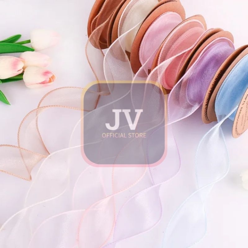 

(1 METER/100 CM) Pita Impor Fish Tail Untuk Buket Bunga Valentine & Hampers, Flower Wrapping Paper Celophane Import