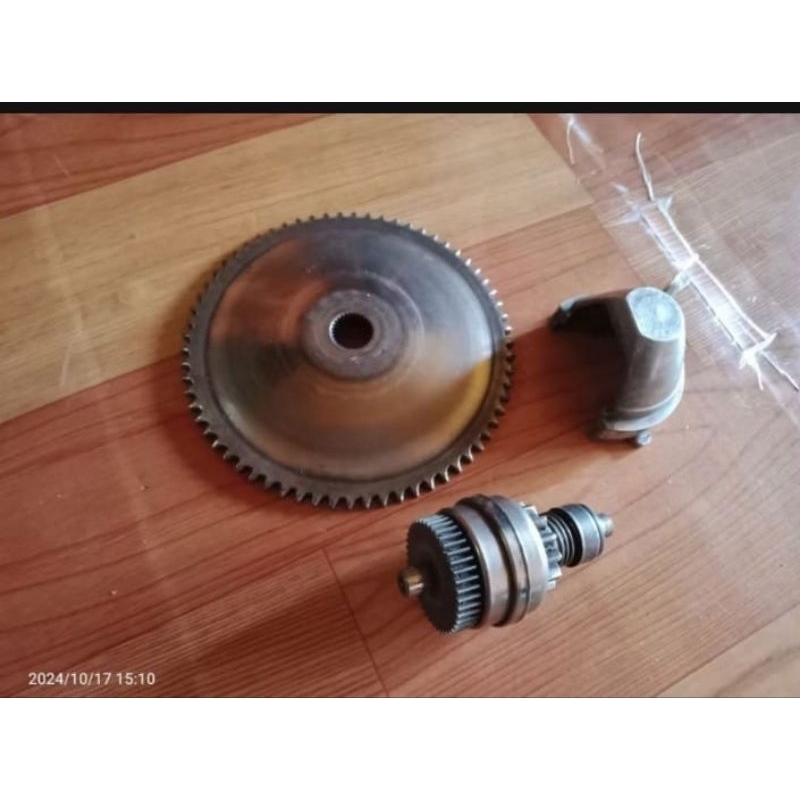 Pinion granat stater set gir besar beat karbu, scupy, beat FI, PNP honda original