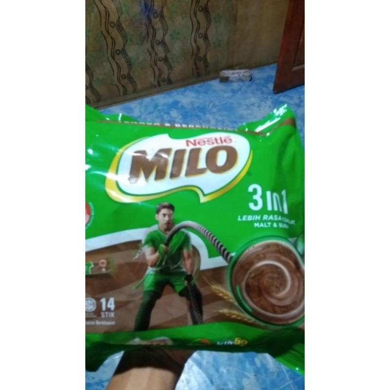 

Milo 3in1 isi 14stik per dus(24x14stik x33g)