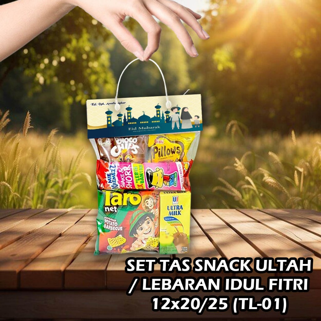 

COD Tas Snack Hari Raya Idul Fitri Murah 12x20 cm (TL003) - Hampers Hari Raya Tas Hadiah Souvenir Iedul Fitri Tas Lebaran