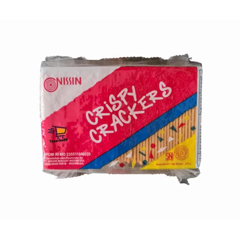 

1 Karton (30 Pcs) Nissin Crispy Crackers 225 g