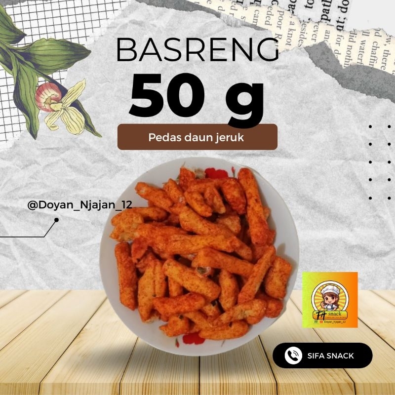 

Basreng stik pedas daun jeruk (50g) | camilan istimewa | camilan Kekinian | Snack viral | Snack kiloan | Snack kekinian.