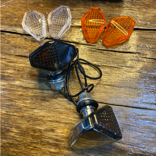 Lampu Sein CB Model Diamond Sen CB Riting Diamond Universal Custom Cb Gl Gl100 Mp Tiger