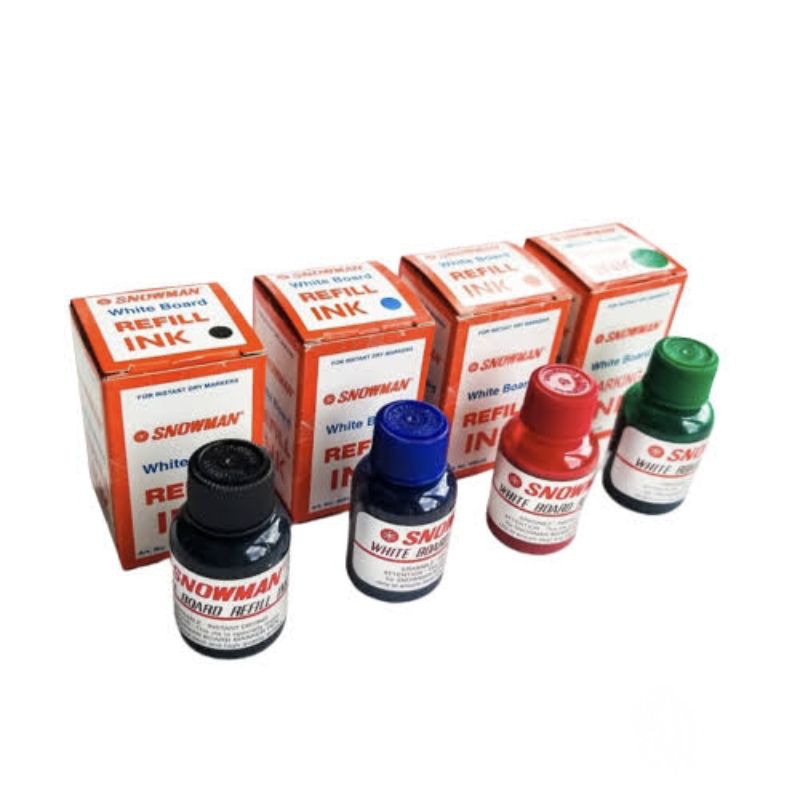 

Tinta Refill Spidol Whiteboard Marker Snowman WBI-20