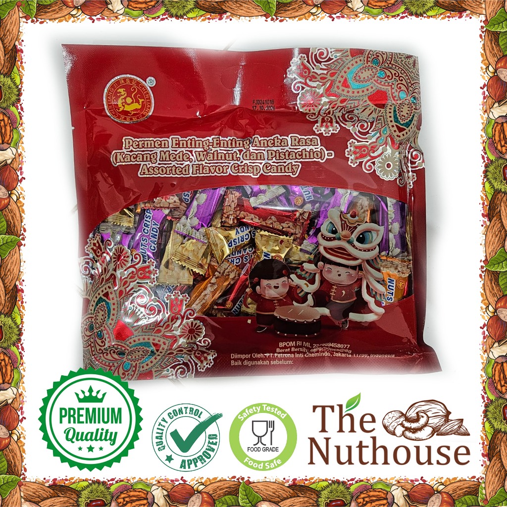 

PERMEN ENTING ENTING KACANG / PEANUT CRISP CANDY 400 GRAM CHEN LIANG JI