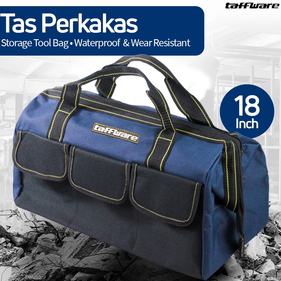 Good Quality Tas Perkakas  Tas Tool Box 1318 Inchi  Tool Bag BesarBahan Kain Oxford Multifungs Tool 
