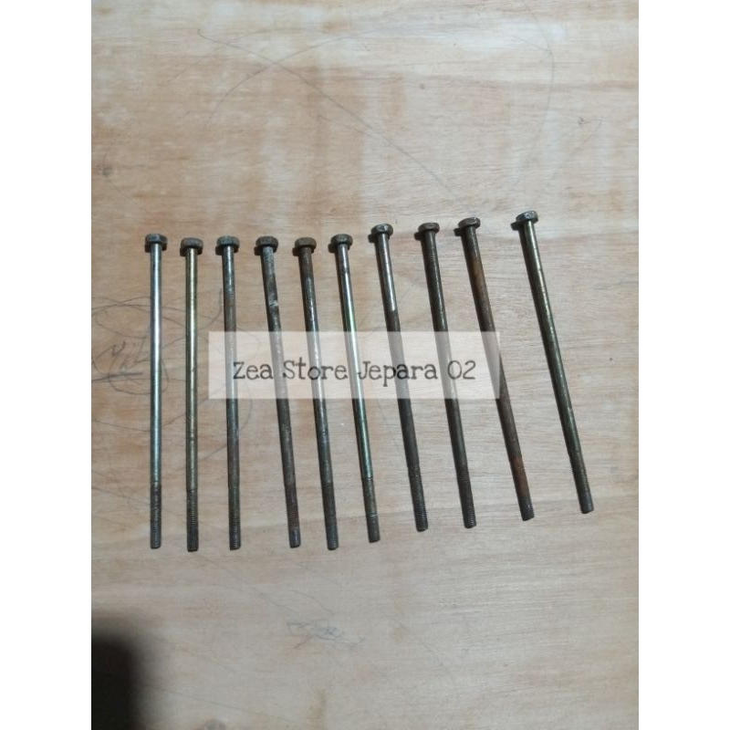 Baut Panjang Sparepart Pompa Air Shimizu Original