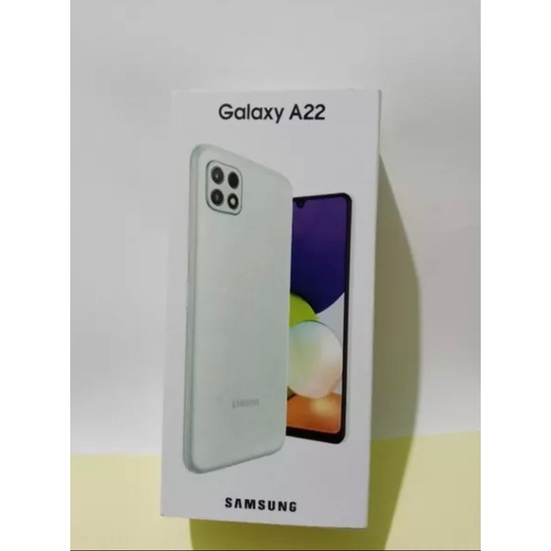 

dus box Samsung A22 ready semua warna free request sticker