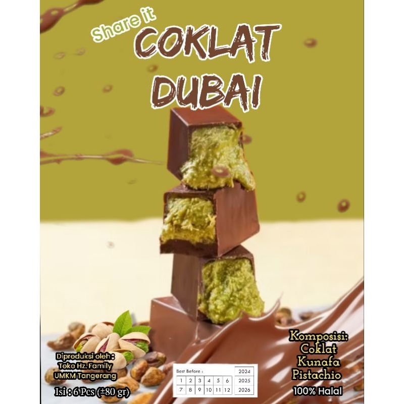

Coklat Dubai share it termurah terlaris terenak wort it