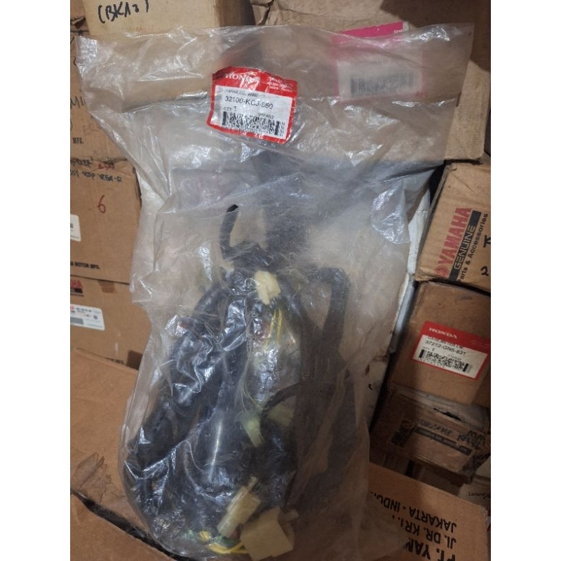 kabel body bodi wire hardness honda tiger revo tirev awal lampu bulat original ahm honda 32100-kcj-6
