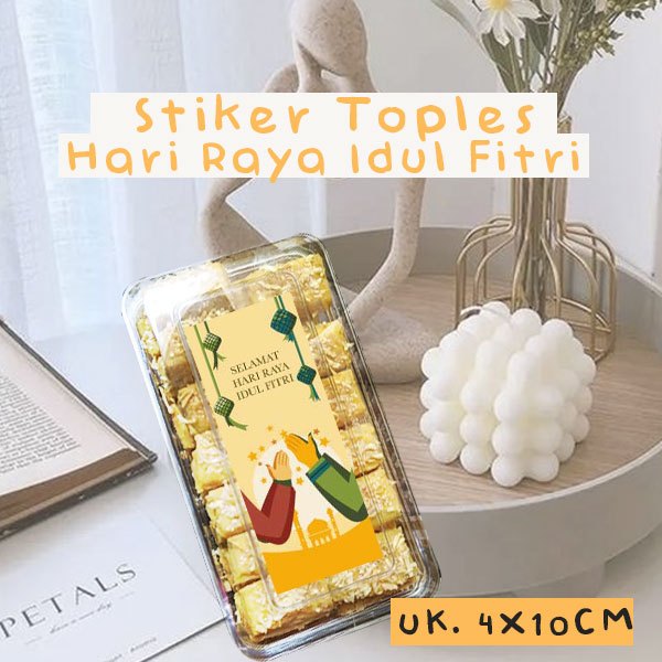 

Stiker Toples Hari Raya Idul Fitri / Stiker Kemasan Kue