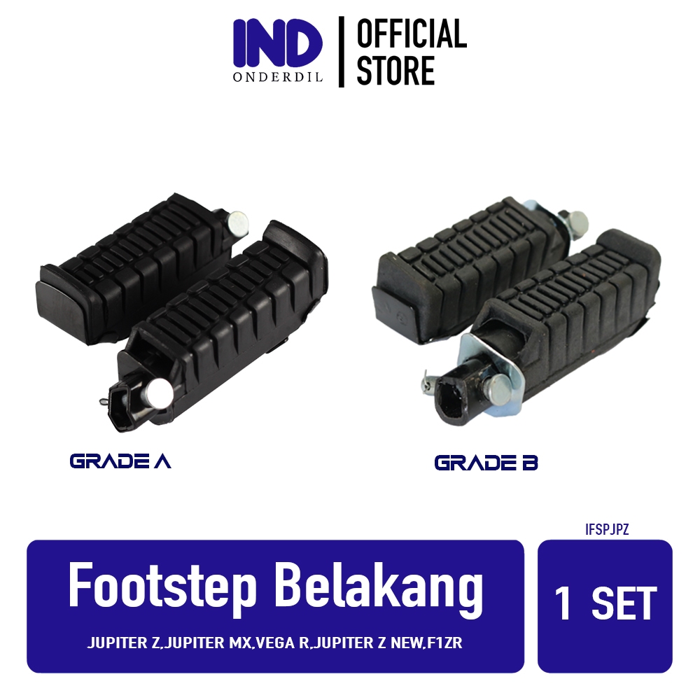 IND Onderdil Foot Step-Footstep Belakang Jupiter Z & Jupiter MX & Vega R & RX King & Jupiter Z New