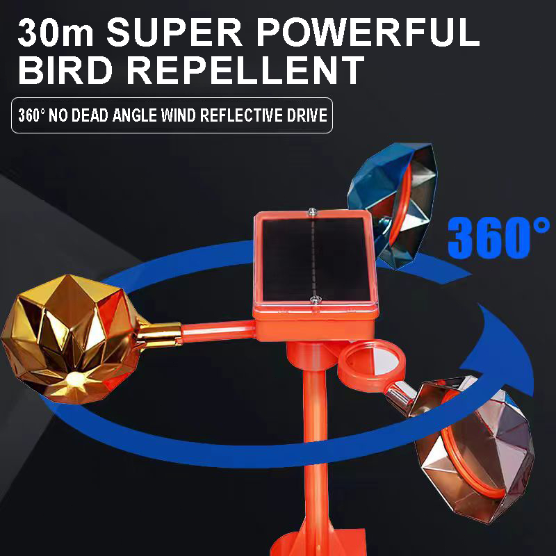 Recomended Alat pengusir burung tenaga surya alat pengusir burung cepat berlian besar alat pengusir