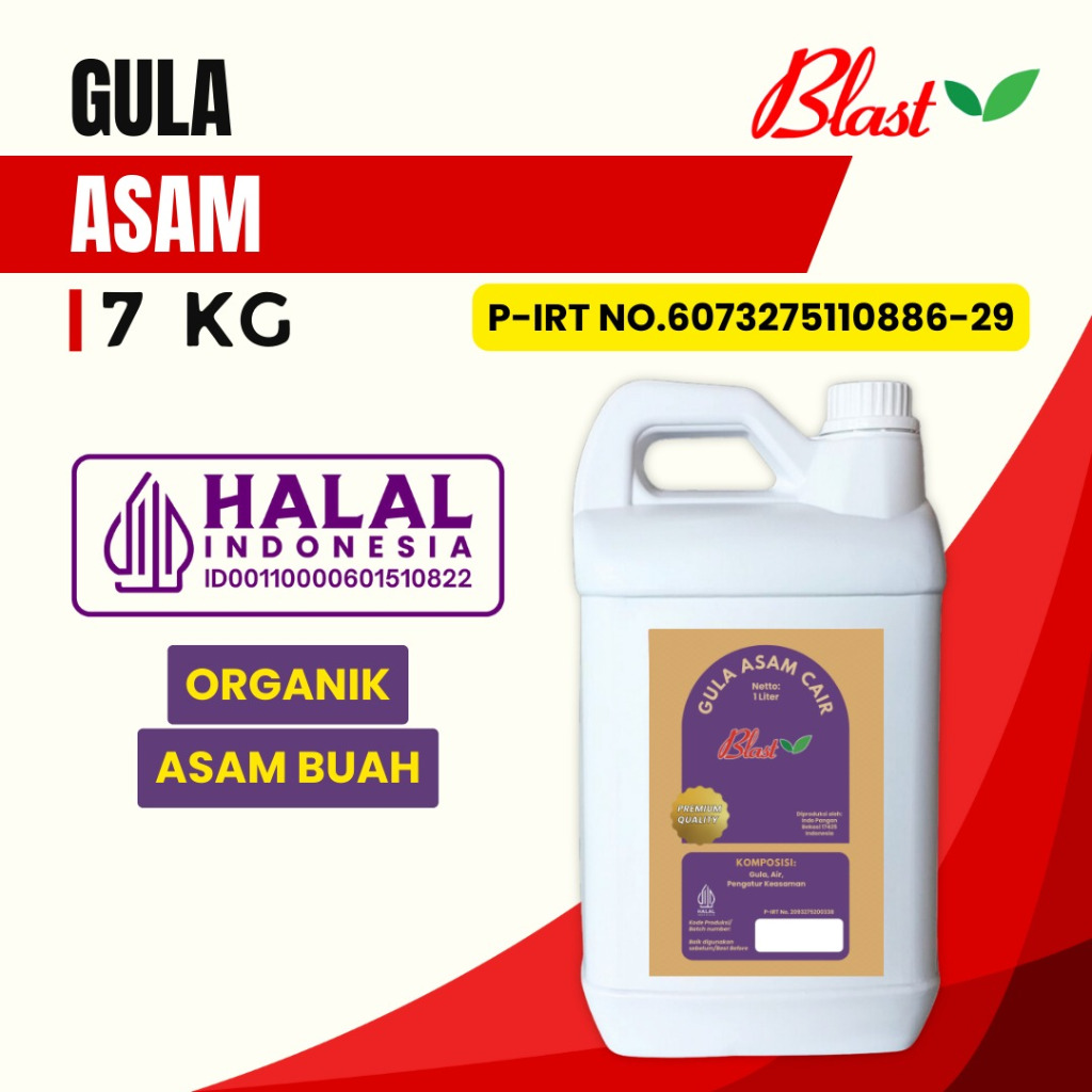 

GUO MI / GOUMI / GOMI - Gula Cair Asam 7 KG - Asam Buah Misxue