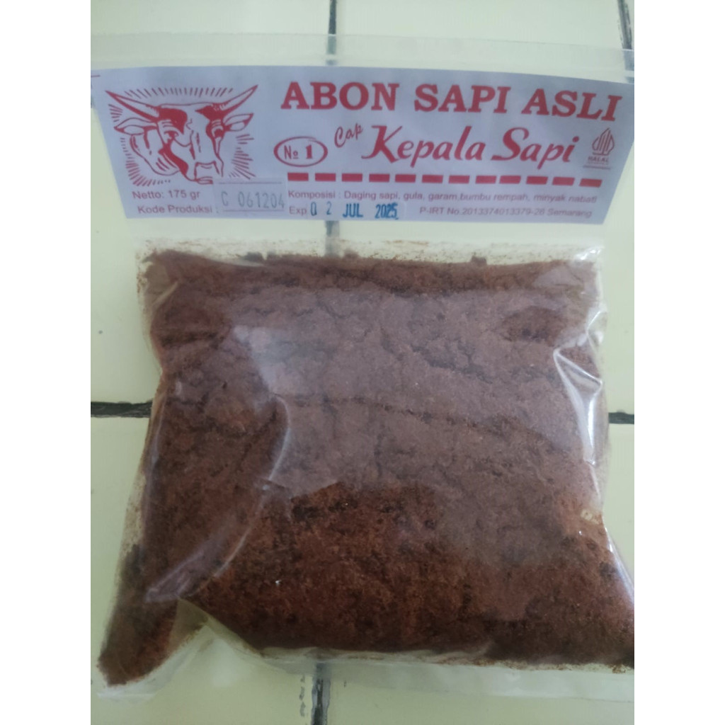 

ABON SAPI ASLI 175 GRAM