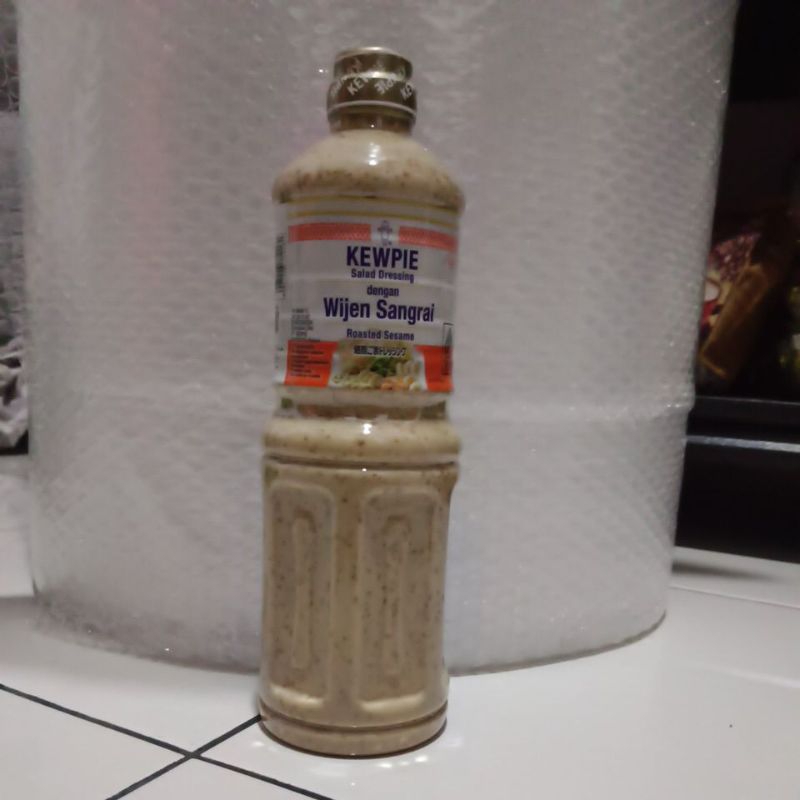 

kewpie salad dressing roasted sesame / wijen sangrai 1liter