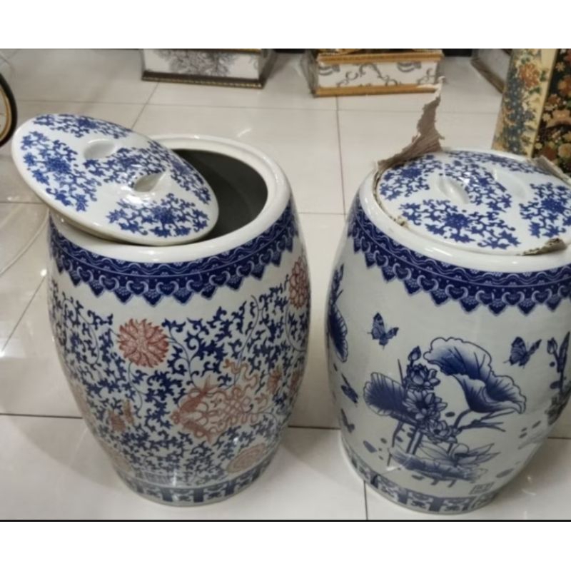 Tempat beras keramik