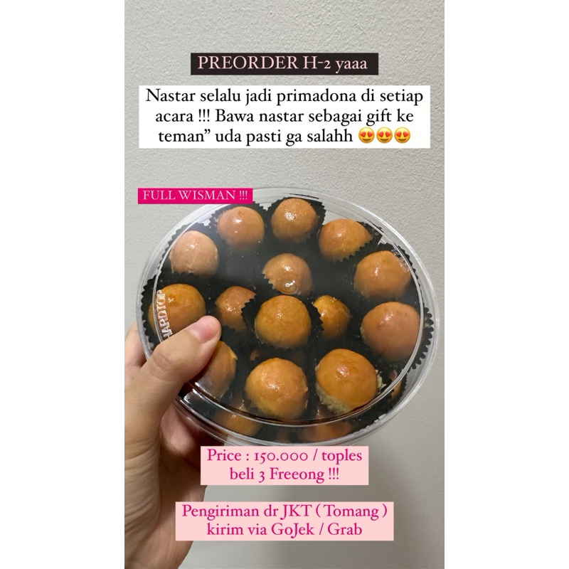 

NASTAR WISMAN HOMEMADE TANPA PENGAWET
