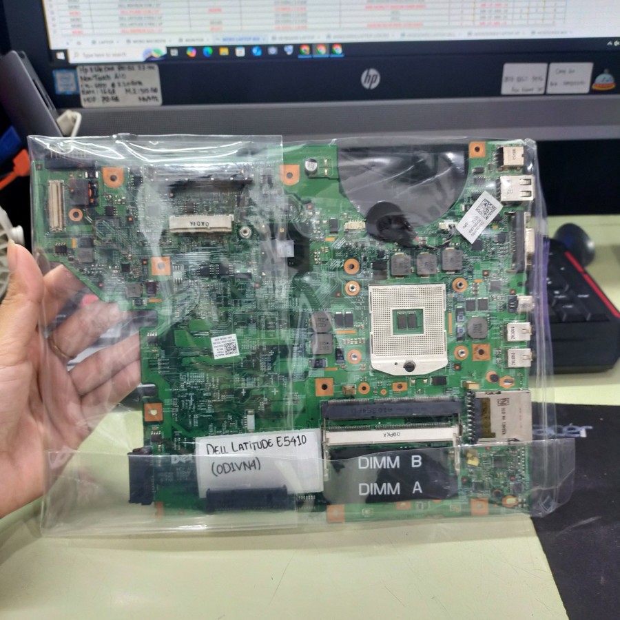 Motherboard Laptop Dell 0D1VN4 Original untuk Intel PGA 989, DDR3 2 Slot, HDMI & D-Sub