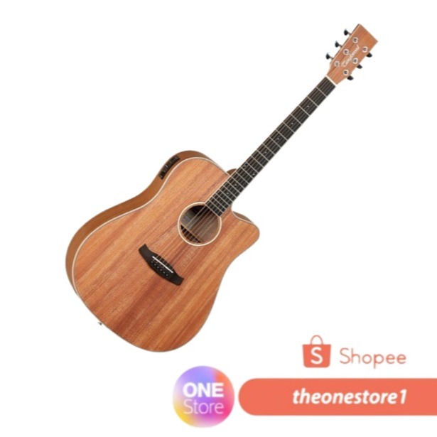 Gitar Akustik Elektrik Tanglewood Union Solid Top TWU DC E Nat W/Bag / tanglewood twu dc e