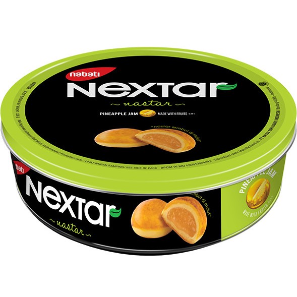 

Nextar Nastar Cookies Pineapple Nanas Kaleng 171 gram